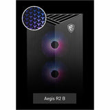 MSI Aegis R2 14th Aegis R2 C14NVV9-1440US Gaming Desktop Computer - Intel Core i9 14th Gen i9-14900F - 32 GB - 1 TB SSD - Black