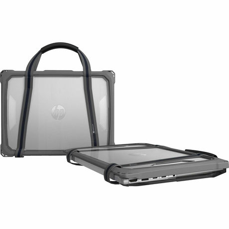 MAXCases Extreme Shell-FL3 Slide Case for HP Fortis G1m Chromebook 11.6" Clamshell (MediaTek Processor) (Grey/Slide-On Top, PC Bottom)
