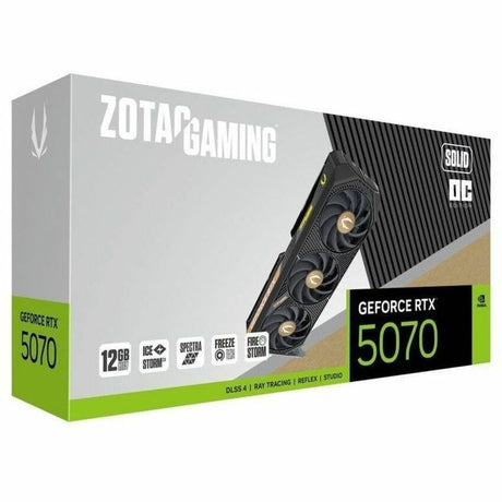 Zotac NVIDIA GeForce RTX 5070 Graphic Card - 12 GB GDDR7