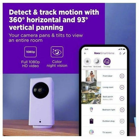 Roku CP10005 Indoor Full HD Network Camera - Color