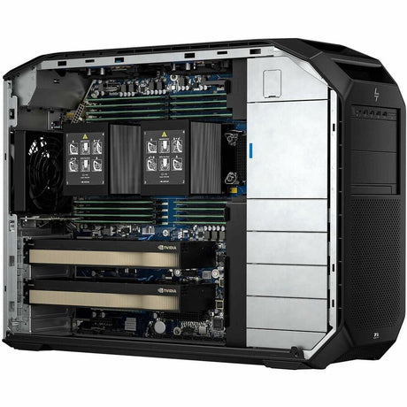HP Z8 G5 Workstation - Intel Xeon Silver 4514Y - 64 GB - 512 GB SSD - Tower - Black