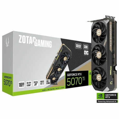 Zotac NVIDIA GeForce RTX 5070 Ti Graphic Card - 16 GB GDDR7