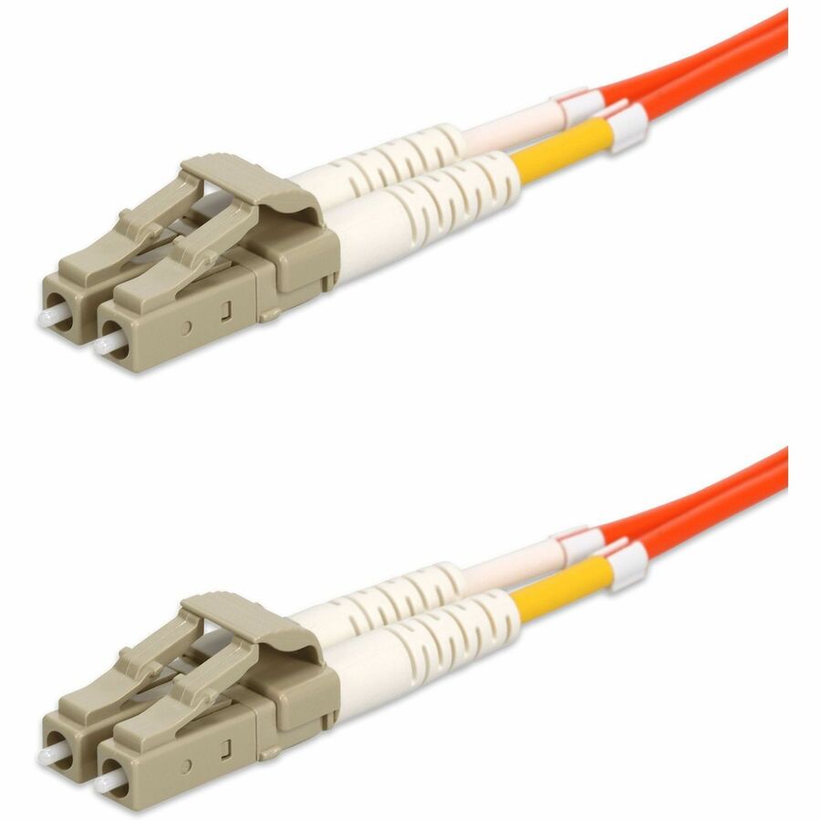 AddOn 6m LC to LC Orange OM1 Duplex OFNR (Riser-Rated) MMF TAA Fiber Patch Cable