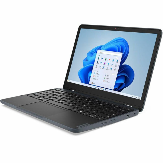 Lenovo 300w Gen 5 83LF0005US 11.6" Touchscreen Convertible 2 in 1 Notebook - HD - 60 Hz - Intel N-Series N150 - 8 GB - 128 GB SSD - English Keyboard - Slate Gray