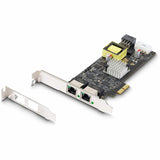 StarTech.com 2-Port 2.5Gbps PCI Express PoE Network Card, Dual Intel I225-V, PCIe 802.3af/at PoE+ Multi-Gigabit Ethernet NIC