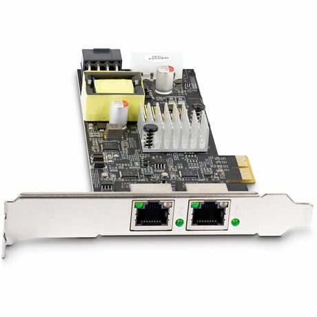 StarTech.com 2-Port 2.5Gbps PCI Express PoE Network Card, Dual Intel I225-V, PCIe 802.3af/at PoE+ Multi-Gigabit Ethernet NIC