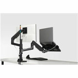 Kensington SmartFit Mounting Arm for Monitor, Laptop Tray, Notebook - Landscape/Portrait