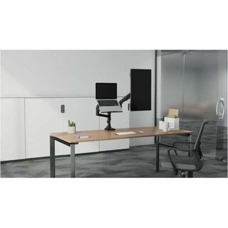 Kensington SmartFit Mounting Arm for Monitor, Laptop Tray, Notebook - Landscape/Portrait