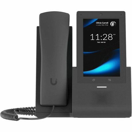 Ubiquiti G3 Touch Pro IP Phone - Corded - Corded - Wi-Fi, Bluetooth - Built-in Camera - Desktop - Black