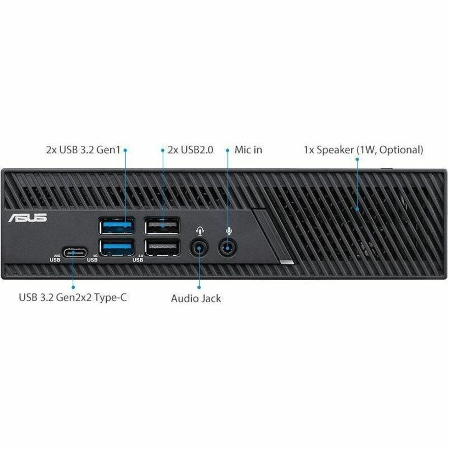 Asus PB63-BB3000XTLR-O Barebone System - Mini PC - Intel Core i3 14th Gen i3-14100