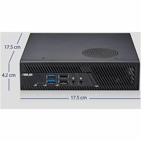 Asus PB63-BB3000XTLR-O Barebone System - Mini PC - Intel Core i3 14th Gen i3-14100