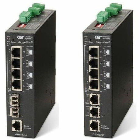 Omnitron Systems RuggedNet GHPoEBT/Mi Ethernet Switch