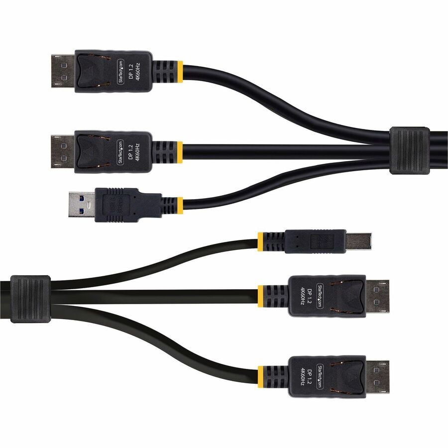 Dual-DP/USB 5Gbps KVM Cable