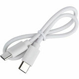 4XEM 1FT USB-C to USB-C 60W Power Delivery Cable - White
