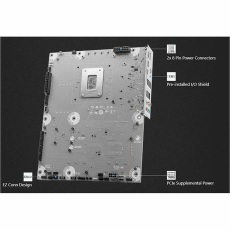 MSI PRO Z890-S WIFI PZ Gaming Desktop Motherboard - Intel Z890 Chipset - Socket LGA-1851 - ATX