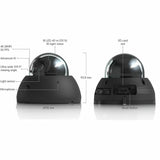 Ubiquiti UniFi 8 Megapixel 4K Network Camera - Color - Dome - Black