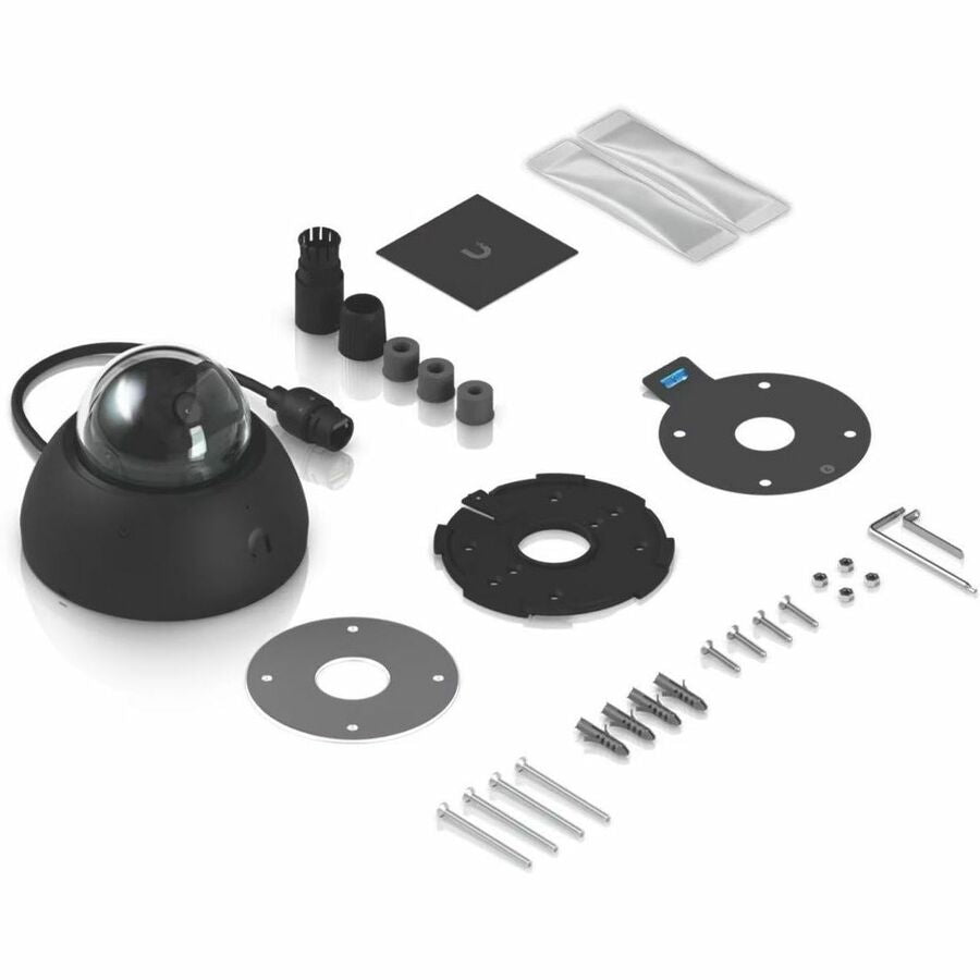 Ubiquiti UniFi 8 Megapixel 4K Network Camera - Color - Dome - Black
