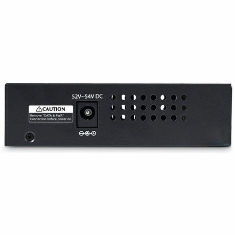 StarTech.com 4-Port Gigabit Midspan, PoE+ Injector, 802.3at & 802.3af, Wall-Mountable Power over Ethernet Midspan, TAA Compliant