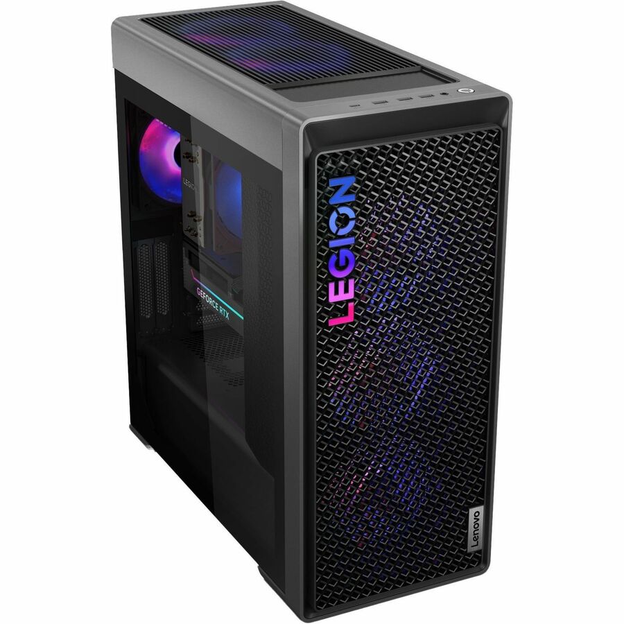 Lenovo Legion T7 34IAS10 90Y6003JUS Gaming Desktop Computer - Intel Core Ultra 9 285K - 64 GB - 2 TB SSD - Tower - Storm Gray