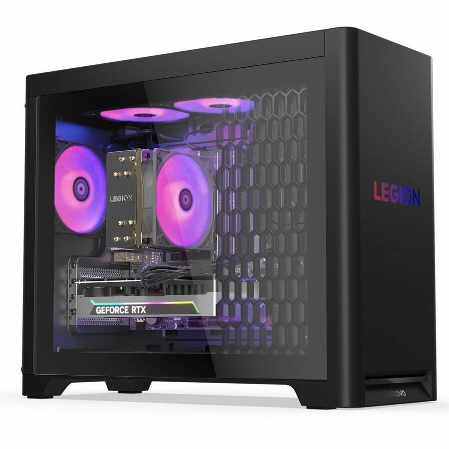 Lenovo Legion T5 30AGB10 90YJ0015US Gaming Desktop Computer - AMD Ryzen 7 7700X - 32 GB - 1 TB SSD - Tower - Eclipse Black
