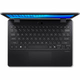 Acer TravelMate B3 Spin 12 B312R-31 TMB312R-31-C741 12.2" Touchscreen Convertible 2 in 1 Notebook - WUXGA - Intel N-Series N150 - 8 GB - 128 GB Flash Memory - English Keyboard - Black