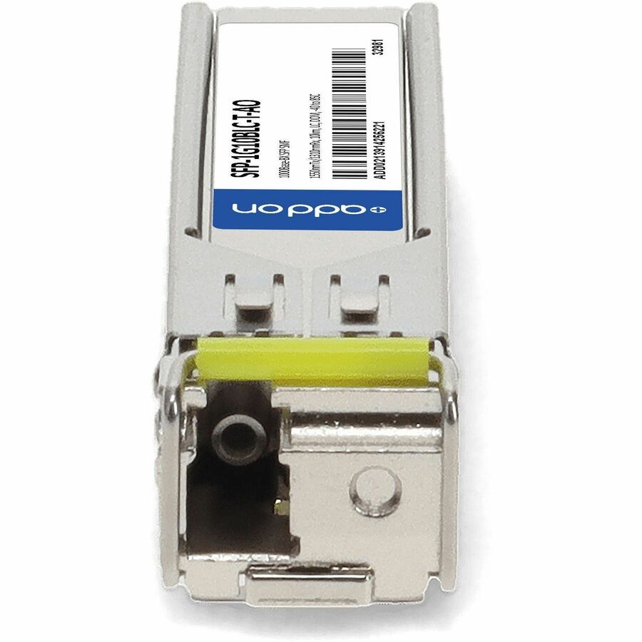 AddOn Moxa SFP-1G10BLC-T Compatible TAA 1000Base-BX SFP Transceiver (SMF, 1550nmTx/1310nmRx, 10km, LC, -40 to 85C)
