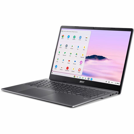 Acer Chromebook Plus 515 CBE595-2T CBE595-2T-58CT 15.6" Touchscreen Chromebook - Full HD - Intel Core 5 120U - 16 GB - 256 GB SSD - English (US) Keyboard - Iron