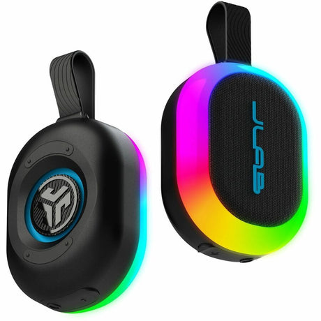 JLab Pop Party Portable Bluetooth Speaker System - 5 W RMS - Black