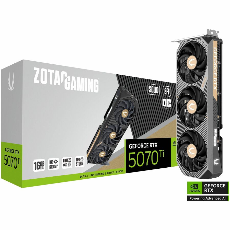 Zotac NVIDIA GeForce RTX 5070 Ti Graphic Card - 16 GB GDDR7