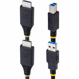 StarTech.com 10ft (3m) HDMI and USB 5Gbps KVM Cable, Up to 4K 60Hz, HDMI 2.0 and USB Combo Cable for KVM Switch