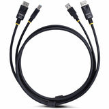 StarTech.com 10ft (3m) DisplayPort and USB 5Gbps KVM Cable, Up to 4K 60Hz, DP and USB Combo Cable for KVM Switch