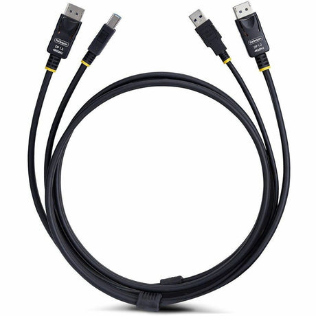 StarTech.com 10ft (3m) DisplayPort and USB 5Gbps KVM Cable, Up to 4K 60Hz, DP and USB Combo Cable for KVM Switch