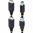StarTech.com 6ft (1.8m) HDMI and USB 5Gbps KVM Cable, Up to 4K 60Hz, HDMI 2.0 and USB Combo Cable for KVM Switch