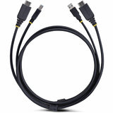 StarTech.com 6ft (1.8m) HDMI and USB 5Gbps KVM Cable, Up to 4K 60Hz, HDMI 2.0 and USB Combo Cable for KVM Switch