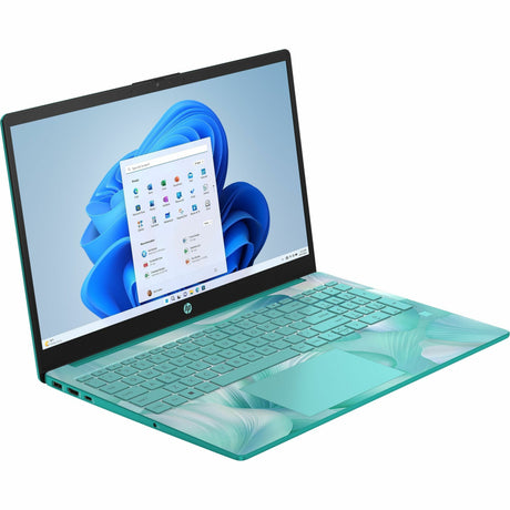 HP 15-fc0000 15-fc0710ds 15.6" Touchscreen Notebook - HD - AMD Ryzen 5 7530U - 16 GB - 1 TB SSD - Aquamarine Sky