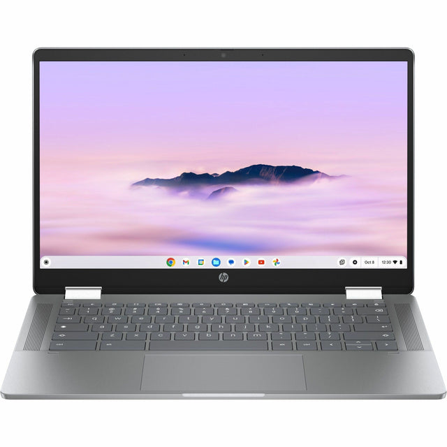 HP Chromebook x360 14b-cd0000 14b-cd0602ds 14" Touchscreen Convertible 2 in 1 Chromebook - HD - Intel N-Series N100 - 4 GB - 128 GB Flash Memory - Sky Black