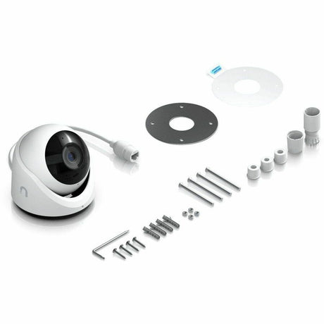 Ubiquiti UniFi G6 8 Megapixel 4K Network Camera - Color - Turret - White
