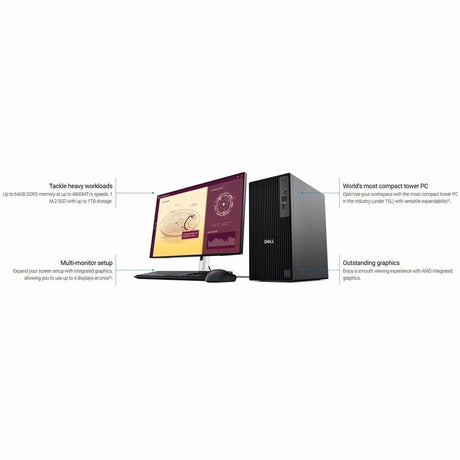 DELL PRO TOWER QCT1255 180W TPM