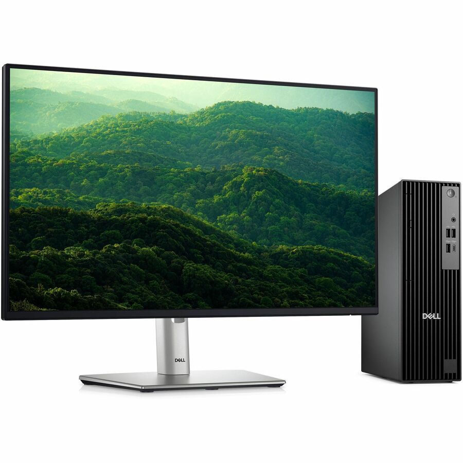 Dell Pro QCS1250 Desktop Computer - Intel Core Ultra 7 265 - vPro Technology - 16 GB - 512 GB SSD - Slim PC - Standard Black