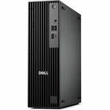 Dell Pro QCS1250 Desktop Computer - Intel Core i3 14th Gen i3-14100 - 8 GB - 256 GB SSD - Slim PC - Standard Black