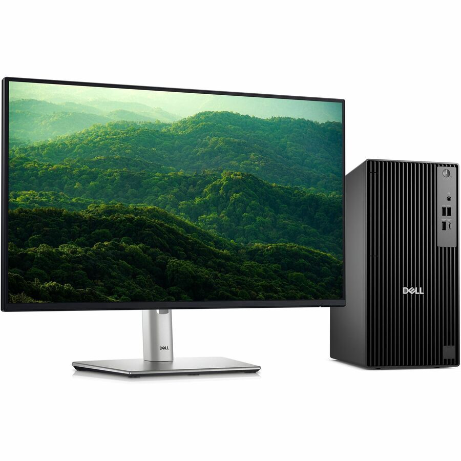 Dell Pro Tower QCT1255 Desktop Computer - AMD Ryzen 5 8500G - 8 GB - 256 GB SSD - Tower