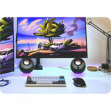 Creative Pebble Pro 2.0 Bluetooth Speaker System - 10 W RMS - Black