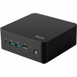 MSI Cubi NUC AI 1UMG-025BUS NUC Desktop Computer - Intel Core Ultra 5 125H - Mini PC - Black