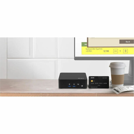 MSI Cubi NUC AI 1UMG-025BUS NUC Desktop Computer - Intel Core Ultra 5 125H - Mini PC - Black