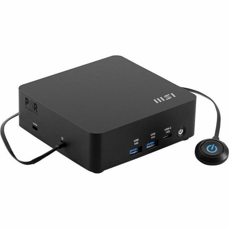 MSI Cubi NUC AI 1UMG-025BUS NUC Desktop Computer - Intel Core Ultra 5 125H - Mini PC - Black