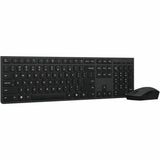 Lenovo Professional Wireless Rechargeable Combo Keyboard and Mouse -US English