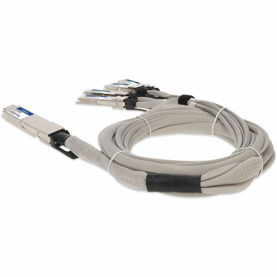 AddOn Mellanox MCP7Y70-H002 Compatible TAA 400GBase-CU OSFP to 4xQSFP56 Direct Attach Cable (Passive Twinax, 2m)