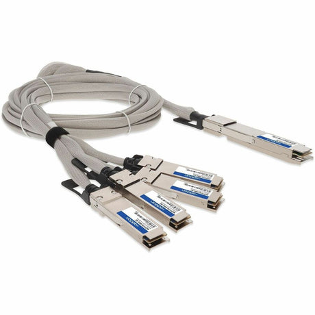 AddOn Mellanox MCP7Y70-H001 Compatible TAA 400GBase-CU OSFP to 4xQSFP56 Direct Attach Cable (Passive Twinax, 1m)