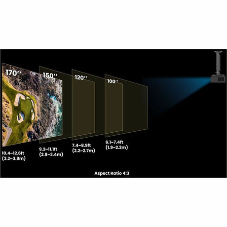 BenQ AW30ST 3D Short Throw DLP Projector - 16:10 - Ceiling Mountable