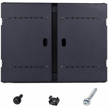 StarTech.com 2-Post 8U Wall Mounted Rack, Adjustable Depth up to 16in, Bracket for 19-inch Server/Data/Networking Equipment, Max 88lb